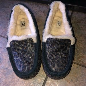 Authentic *RARE* Leopard Ugg House Shoes/Slippers